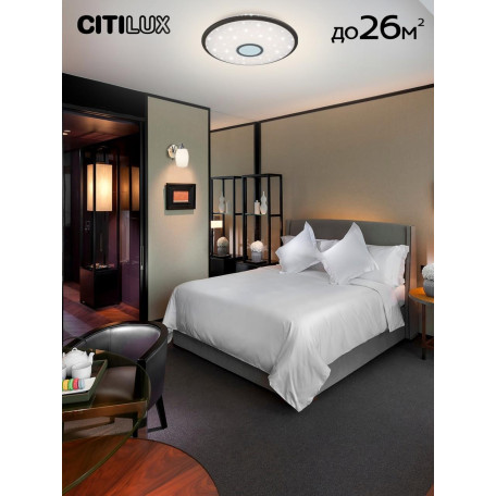Потолочный светодиодный светильник с пультом ДУ Citilux Старлайт CL703A85G, LED 90W 3000-5500K + RGB 7700lm - миниатюра 6