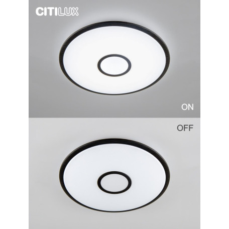 Потолочный светодиодный светильник с пультом ДУ Citilux Старлайт CL703A85G, LED 90W 3000-5500K + RGB 7700lm - миниатюра 8