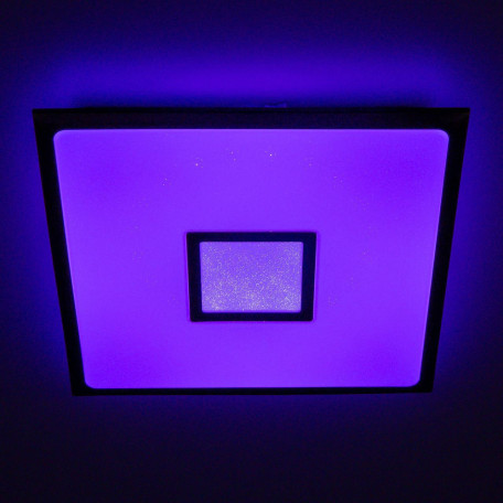 Потолочный светодиодный светильник с пультом ДУ Citilux Старлайт Смарт CL703AK53G, LED 55W 3000-5500K + RGB 4800lm - миниатюра 20