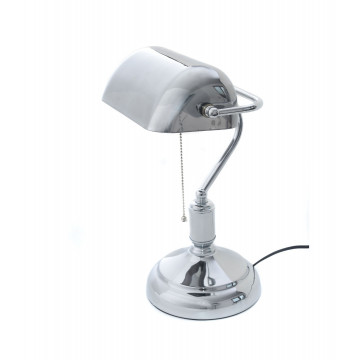 Настольная лампа Lumina Deco Banker LDT 305 CHR, 1xE27x40W - миниатюра 2