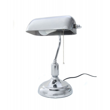 Настольная лампа Lumina Deco Banker LDT 305 CHR, 1xE27x40W - миниатюра 3