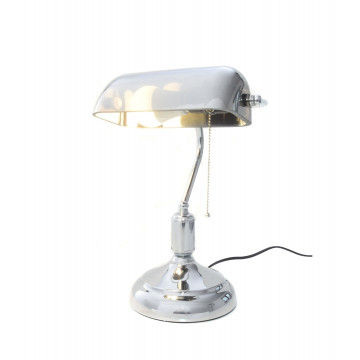 Настольная лампа Lumina Deco Banker LDT 305 CHR, 1xE27x40W - миниатюра 4