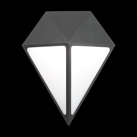 Уличный светодиодный фонарь ST Luce Cubismo SL9500.441.01, IP54, LED 12W 4000K 270lm - миниатюра 4