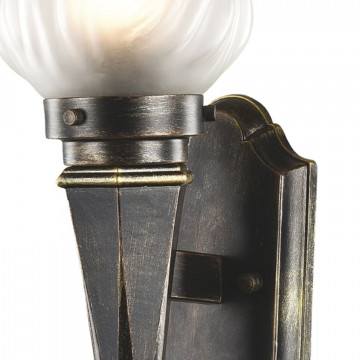 Настенный фонарь Favourite Fackel 1803-1W, IP44, 1xE27x60W - миниатюра 2