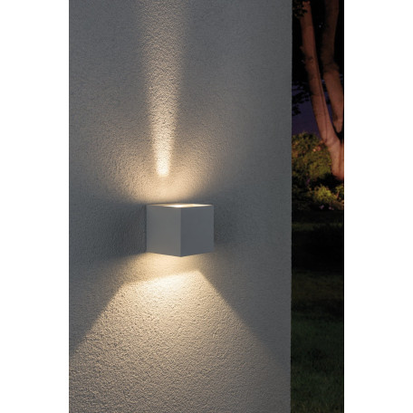 Настенный светодиодный светильник Paulmann Cybo 18001, IP65, LED 6W, белый, металл - миниатюра 6