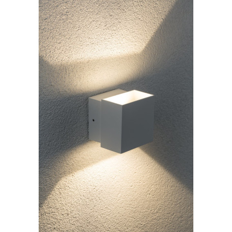 Настенный светодиодный светильник Paulmann Cybo 18003, IP65, LED 6W, белый, металл - миниатюра 2