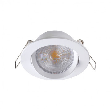 Встраиваемый светодиодный светильник Novotech Spot Stern 357998, LED 10W 3000K 800lm, пластик - миниатюра 1