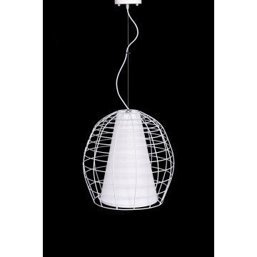 Подвесной светильник Lumina Deco Bolzano LDP 090 WT, 1xE27x40W - миниатюра 3