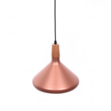 Подвесной светильник Lumina Deco Bafido LDP 7754-B R.GD, 1xE27x40W, медь с коричневым, медь, металл - миниатюра 4
