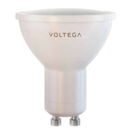 Светодиодная лампа Voltega Simple 7056 MR16 GU10 7W, 2800K (теплый) CRI80 220V, гарантия 2 года