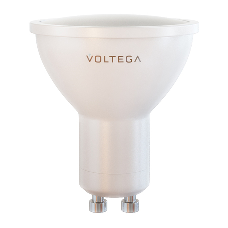 Светодиодная лампа Voltega Ceramics 7072 MR16 GU10 10W, 2800K (теплый) CRI80 220V, гарантия 3 года