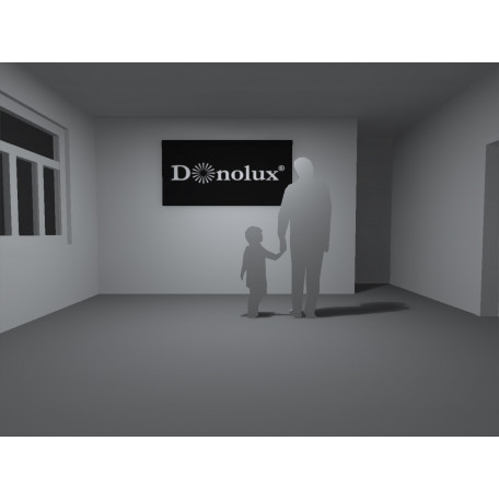 Светодиодная панель Donolux Moon DL18813/23W Black R, LED 23W 3000K 1840lm - миниатюра 2