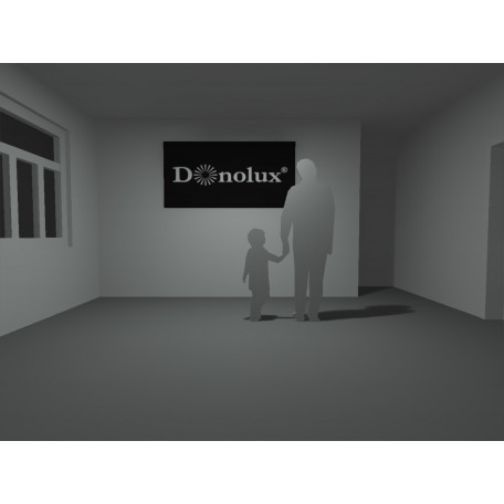 Светодиодная панель Donolux Moon DL18813/9W Black R, LED 9W 3000K 780lm - миниатюра 2