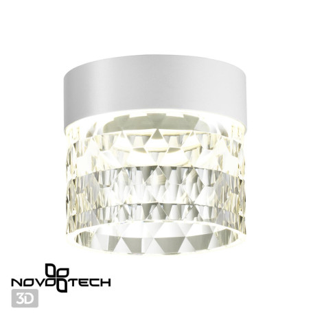 Потолочный светодиодный светильник Novotech Aura 358997, LED 10W 4000K 800lm
