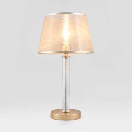 Настольная лампа Eurosvet Alcamo 01075/1 перламутровое золото (a045232), 1xE27x60W - миниатюра 1