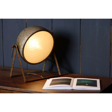 Настольная лампа Lucide Mopped 45553/01/97, 1xE14x25W, коричневый, металл, стекло - миниатюра 3