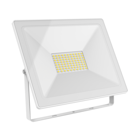 Светодиодный прожектор Gauss 613120300, IP65, LED 100W 6500K 7000lm, белый, металл, металл со стеклом