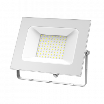 Светодиодный прожектор Gauss 613120300, IP65, LED 100W 6500K 7000lm, белый, металл, металл со стеклом - миниатюра 2