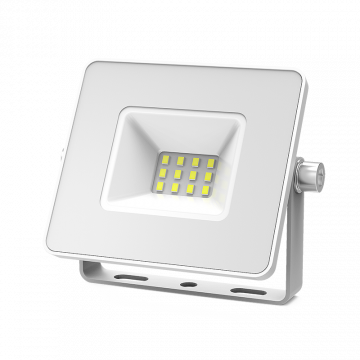 Светодиодный прожектор Gauss 613120310, IP65, LED 10W 6500K 700lm, белый, металл, металл со стеклом - миниатюра 2