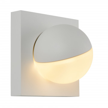 Настенный светодиодный светильник Lucide Phil 17295/04/31, LED 4W 2700K 360lm CRI90, белый, металл, металл с пластиком - миниатюра 4