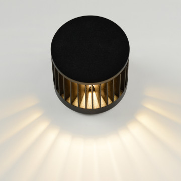 Настенный светодиодный светильник Lucide Scope 17892/04/30, IP65, LED 4W 2700K 360lm CRI90, черный, металл - миниатюра 6