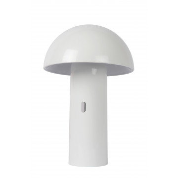 Настольная светодиодная лампа Lucide Fungo 15599/06/31, LED 7,5W 3000K 170lm CRI80, белый, пластик - миниатюра 2
