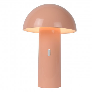 Настольная светодиодная лампа Lucide Fungo 15599/06/66, LED 7,5W 3000K 170lm CRI80, розовый, пластик - миниатюра 5