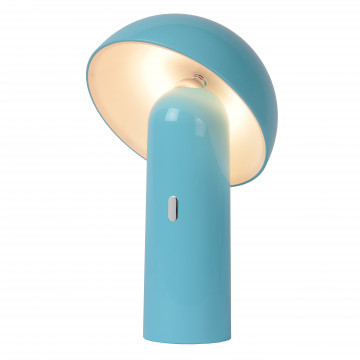 Настольная светодиодная лампа Lucide Fungo 15599/06/68, LED 7,5W 3000K 170lm CRI80, голубой, пластик - миниатюра 4