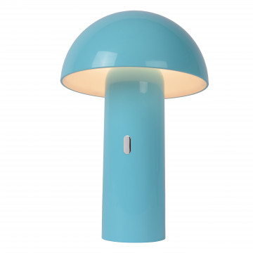 Настольная светодиодная лампа Lucide Fungo 15599/06/68, LED 7,5W 3000K 170lm CRI80, голубой, пластик - миниатюра 5