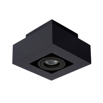 Потолочный светильник Lucide Xirax 09119/05/30, 1xGU10x5W, черный, металл - миниатюра 2