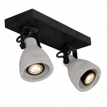 Потолочный светильник с регулировкой направления света Lucide Concri-LED 05910/10/30, 2xGU10x5W - миниатюра 4