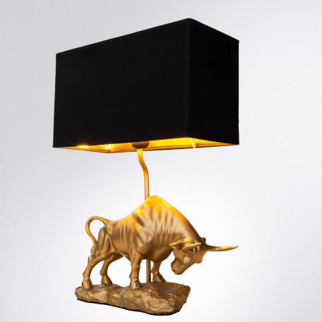 Настольная лампа Arte Lamp Iklil A4014LT-1GO, 1xE27x40W - миниатюра 2
