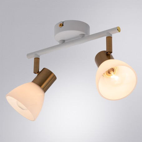 Потолочный светильник Arte Lamp Falena A3117PL-2WH, 2xE14x40W - миниатюра 2