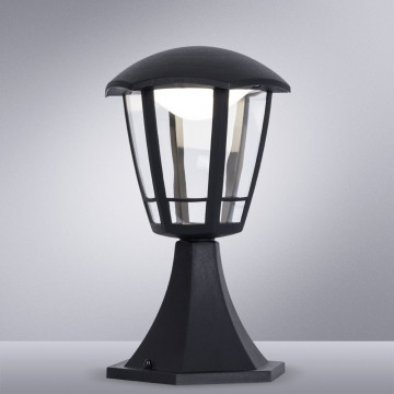 Садово-парковый светодиодный светильник Arte Lamp Enif A6064FN-1BK, IP44, LED 8W 4000K 500lm CRI≥80 - миниатюра 2