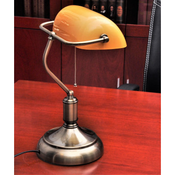 Настольная лампа Lumina Deco Banker LDT 305 YL, 1xE27x40W - миниатюра 4