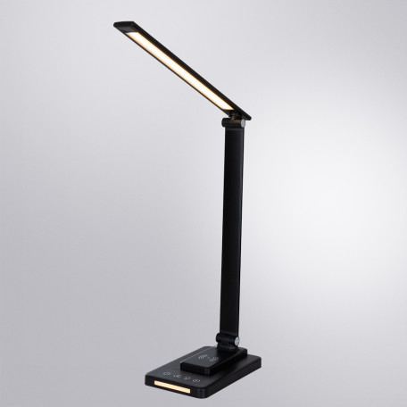 Настольная светодиодная лампа Arte Lamp William A5122LT-1BK, LED 5W 3000K + 3500K + 4200K + 5000K + 6000K 300lm CRI≥80 - миниатюра 2