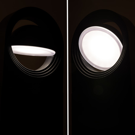 Садово-парковый светодиодный светильник Arte Lamp San Francisco A1831PA-1BK, IP44, LED 7W 4000K 550lm CRI≥80 - миниатюра 4