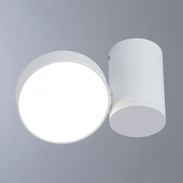 Потолочный светодиодный светильник с регулировкой направления света Divinare Casa 1486/03 PL-1, LED 9W 4000K 700lm CRI≥80 - миниатюра 2