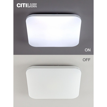 Потолочный светодиодный светильник с пультом ДУ Citilux Симпла CL714K480G, LED 48W 3000-5500K + RGB 4100lm - миниатюра 18