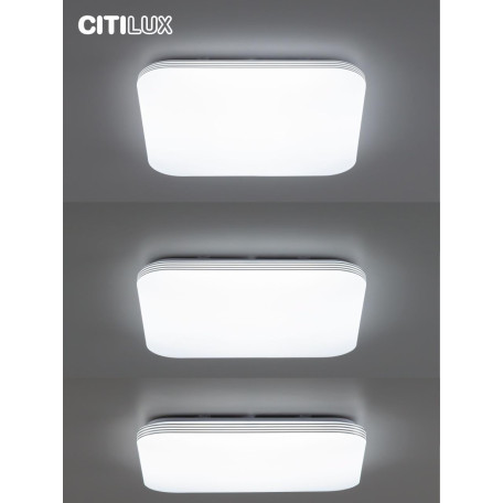 Потолочный светодиодный светильник с пультом ДУ Citilux Симпла CL714K900G, LED 90W 3000-5500K + RGB 7700lm - миниатюра 7