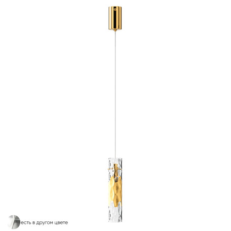 Подвесной светильник Crystal Lux PRIMAVERA SP1 GOLD 2750/201, 1xE14x60W