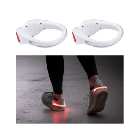 Светодиодное браслет на кроссовки со светодиодной подсветкой Paulmann Shoe Clip 70973, LED 0,2W, белый, пластик - миниатюра 1