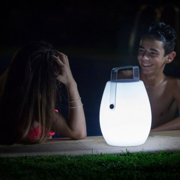 Садовый светильник Mantra Lighting Speaker 3695, IP44, белый, прозрачный, хром, металл, пластик - миниатюра 3