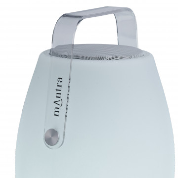 Садовый светильник Mantra Lighting Speaker 3695, IP44, белый, прозрачный, хром, металл, пластик - миниатюра 5