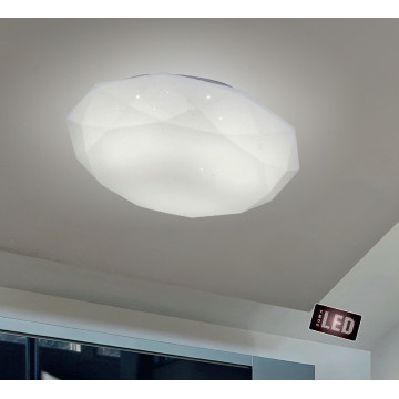 Потолочный светодиодный светильник Zumaline Alta RLX96700-1, LED 21W 3000K 1200lm - фото 2