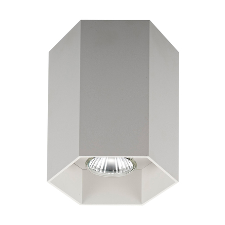 Потолочный светильник Zumaline Polygon 20067-WH, 1xGU10x50W, белый, металл