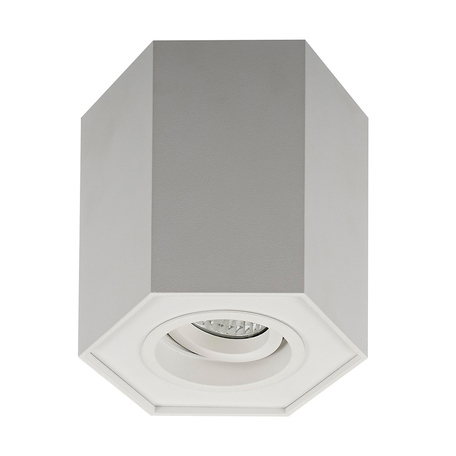 Потолочный светильник Zumaline Polygon 20077-WH, 1xGU10x50W, белый, металл