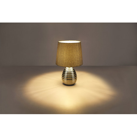 Настольная лампа Globo Tracey 21719, 1xE27x40W, керамика, текстиль - миниатюра 6