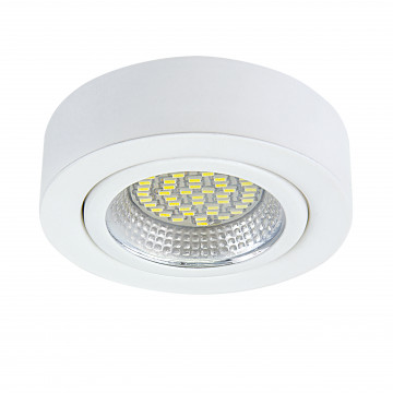 Мебельный светодиодный светильник для встраиваемого или накладного монтажа Lightstar MobiLED 003130, белый, металл, стекло