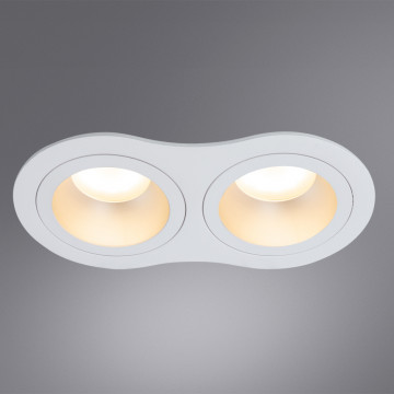 Встраиваемый светильник Arte Lamp Alkes A2161PL-2WH, 2xGU10x50W - миниатюра 2